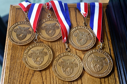 2024 Coach K Award Medals