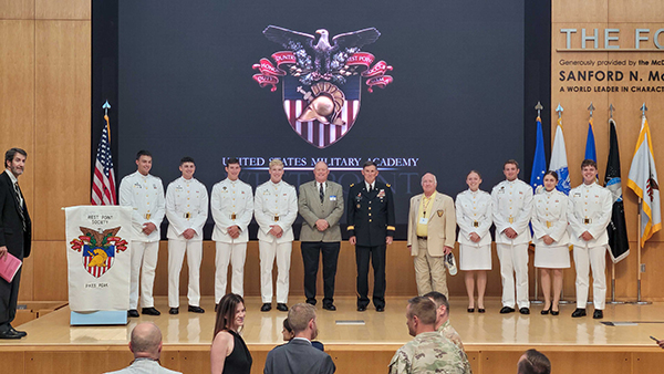 Society of Pikes Peak Attends Affirmation Ceremony at USAFA