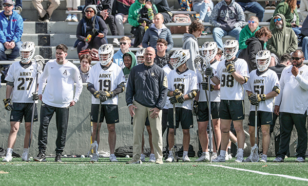 Alberici and the Army West Point Lacrosse Team