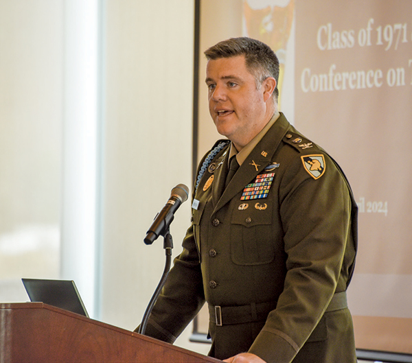 CTC Director, COL Sean Morrow '01