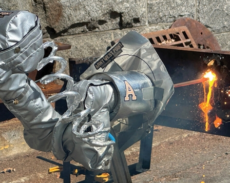 The ARSON system’s robotic arm